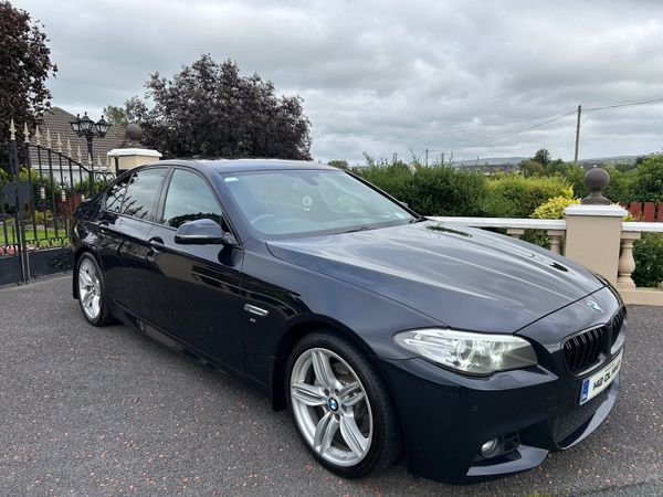 BMW 5-Series Saloon, Diesel, 2014, Black