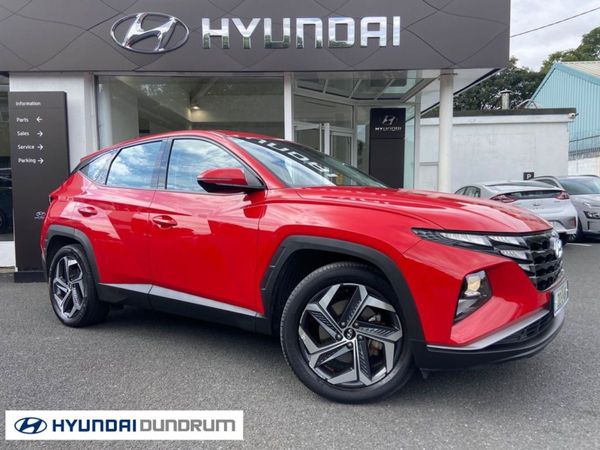Hyundai Tucson MPV, Hybrid, 2021, Red