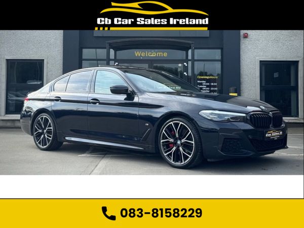 BMW 5-Series Saloon, Diesel, 2022, Black