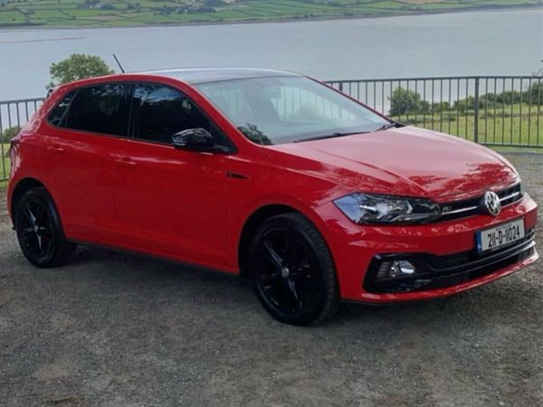 Volkswagen Polo Hatchback, Petrol, 2021, Red