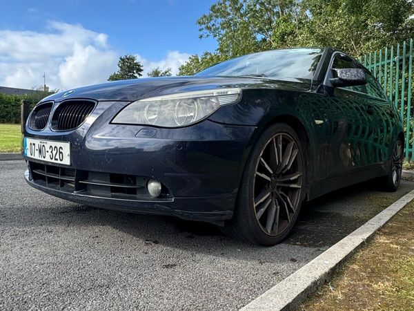 BMW 5-Series Saloon, Diesel, 2007, Blue