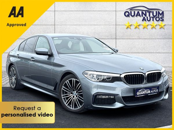 BMW 5-Series Saloon, Diesel, 2018, Grey