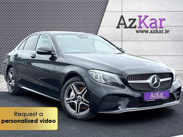 Mercedes-Benz C-Class Saloon, Diesel Plug-in Hybrid, 2020, Black