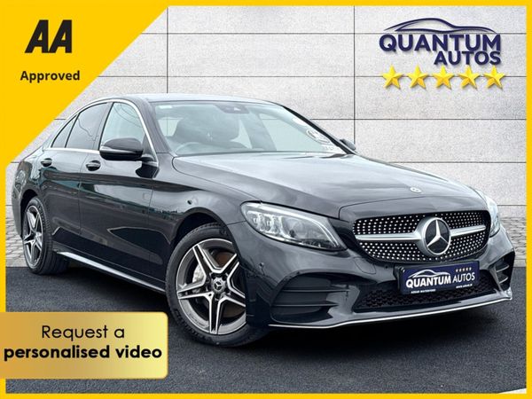 Mercedes-Benz C-Class Saloon, Diesel Plug-in Hybrid, 2020, Black