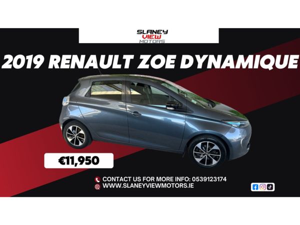 Renault Zoe Hatchback, Electric, 2019, Grey