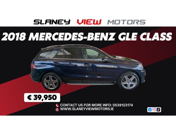 Mercedes-Benz GLE Estate, Diesel, 2018, Blue