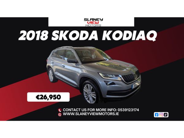 Skoda Kodiaq Estate, Diesel, 2018, Grey