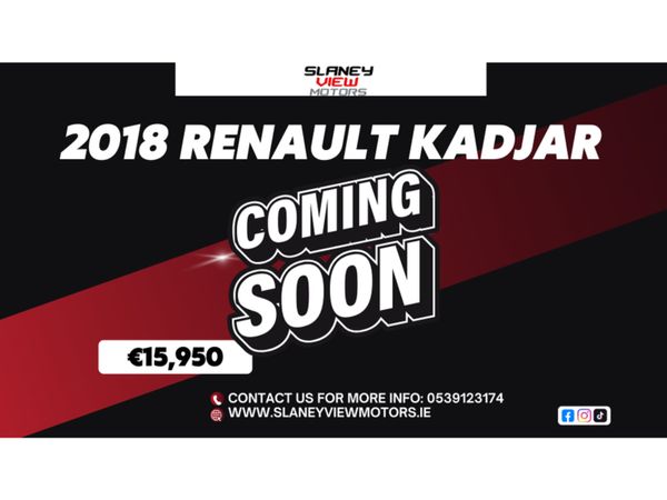 Renault Kadjar SUV, Diesel, 2018, Black