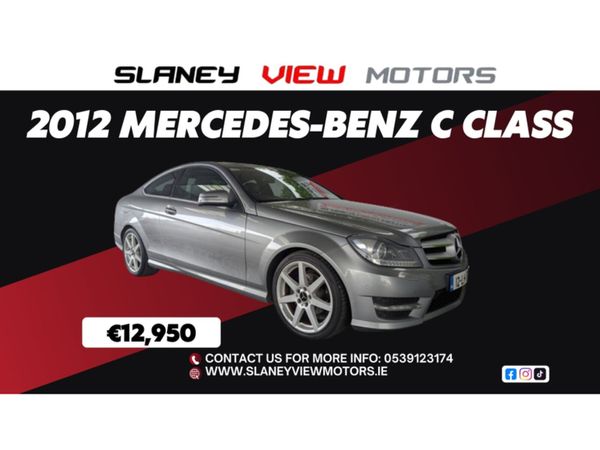 Mercedes-Benz C-Class Coupe, Diesel, 2012, Silver