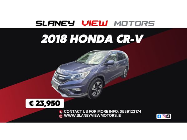 Honda CR-V Estate, Diesel, 2018, Blue