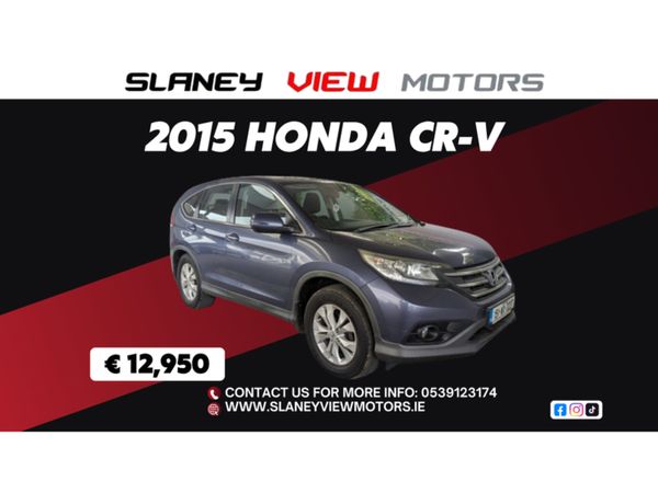 Honda CR-V Estate, Diesel, 2015, Blue