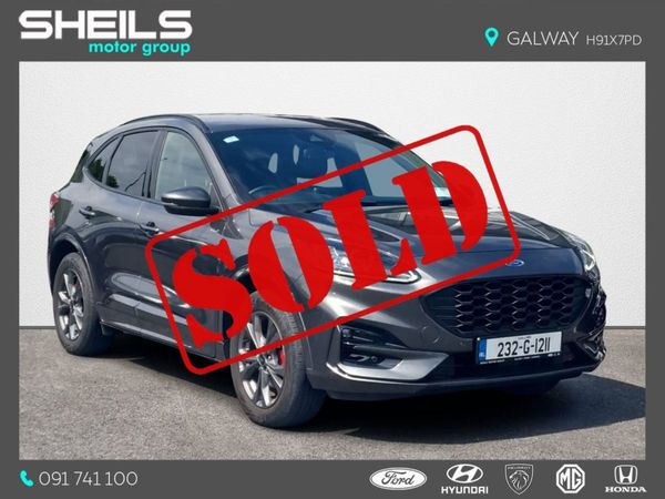 Ford Kuga SUV, Petrol Plug-in Hybrid, 2023, Grey