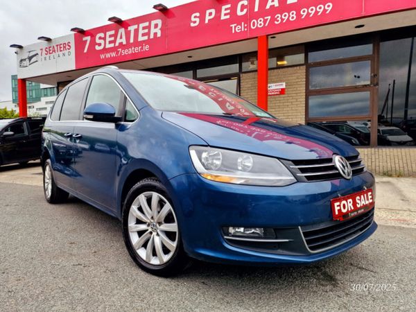 Volkswagen Sharan MPV, Diesel, 2016, Blue