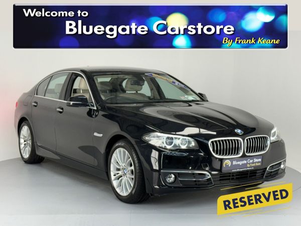 BMW 5-Series Saloon, Diesel, 2016, Black