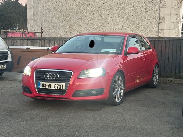 Audi A3 Hatchback, Diesel, 2008, Red