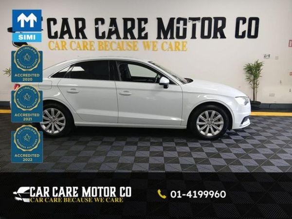 Audi A3 Saloon, Petrol, 2016, White