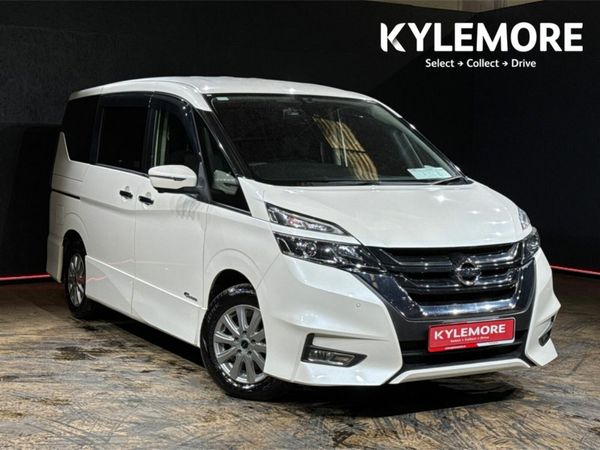 Nissan Serena MPV, Petrol Hybrid, 2018, White