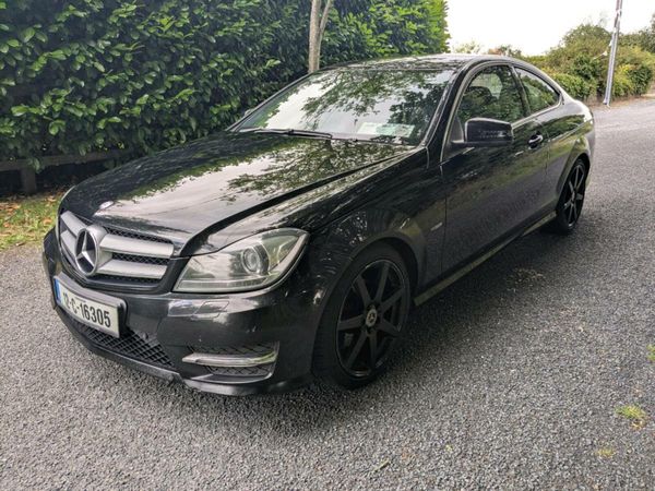 Mercedes-Benz C-Class Coupe, Petrol, 2012, Black
