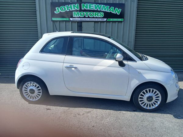 Fiat 500 Hatchback, Petrol, 2014, White