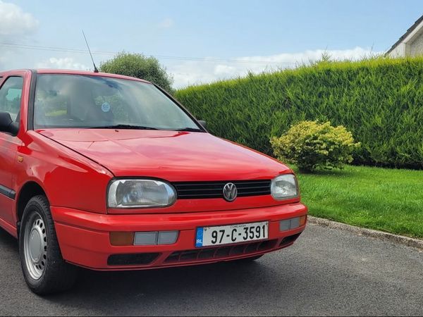 Volkswagen Golf Hatchback, Diesel, 1997, Red