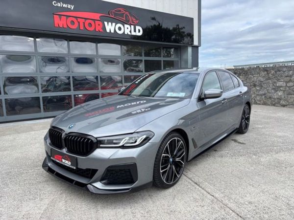 BMW 5-Series Saloon, Hybrid, 2023, Grey