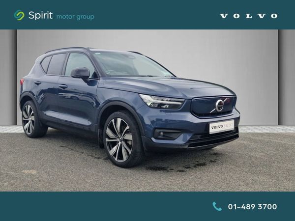 Volvo XC40 SUV, Electric, 2022, Blue