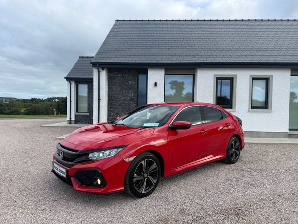 Honda Civic Hatchback, Diesel, 2018, Red