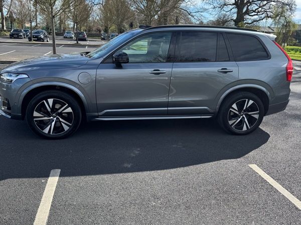 Volvo XC90 SUV, Petrol Plug-in Hybrid, 2020, Grey