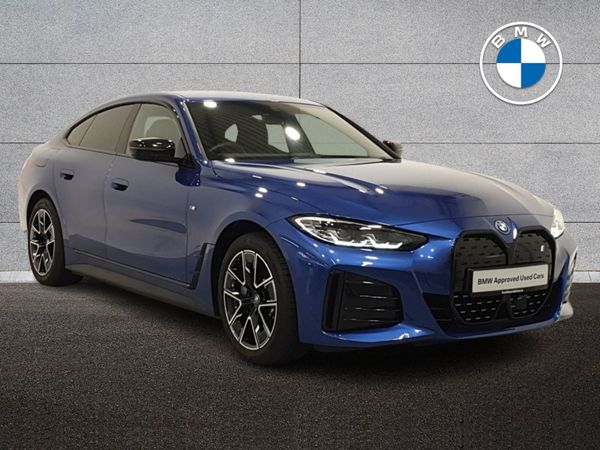 BMW i4 Hatchback, Electric, 2024, Blue