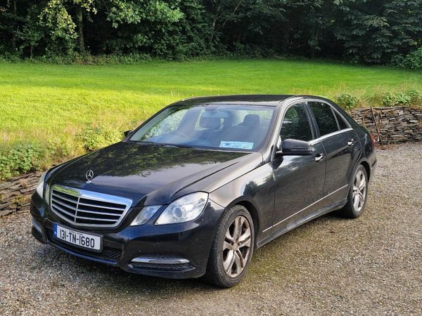 Mercedes-Benz E-Class Saloon, Diesel Hybrid, 2013, Black