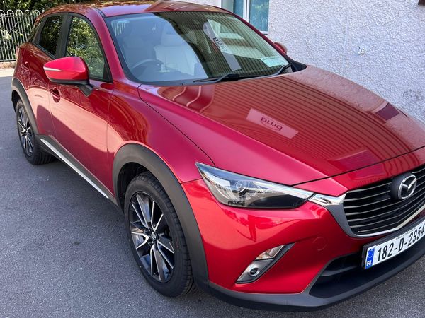 Mazda CX-3 SUV, Diesel, 2018, Red