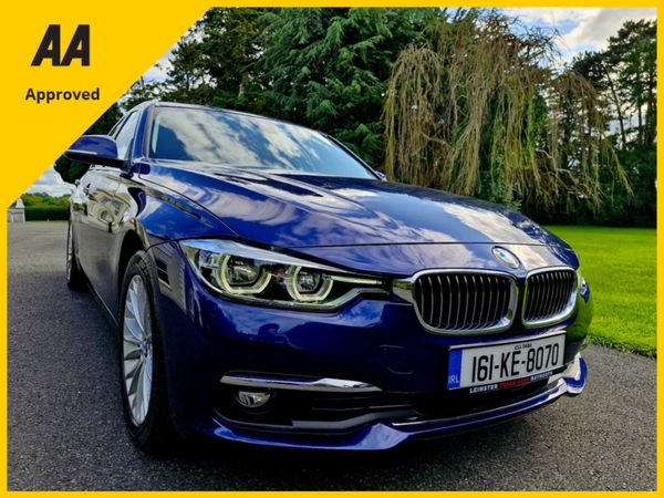 BMW 3-Series Saloon, Petrol Plug-in Hybrid, 2016, Blue