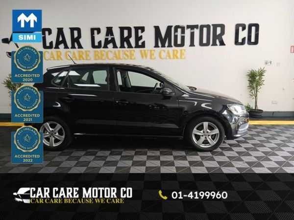 Volkswagen Polo Hatchback, Petrol, 2017, Black