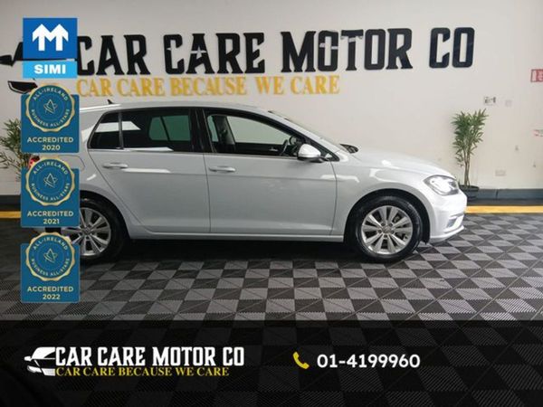 Volkswagen Golf Hatchback, Petrol, 2018, White