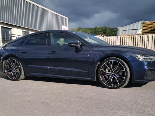 Audi A7 Hatchback, Petrol Plug-in Hybrid, 2020, Blue
