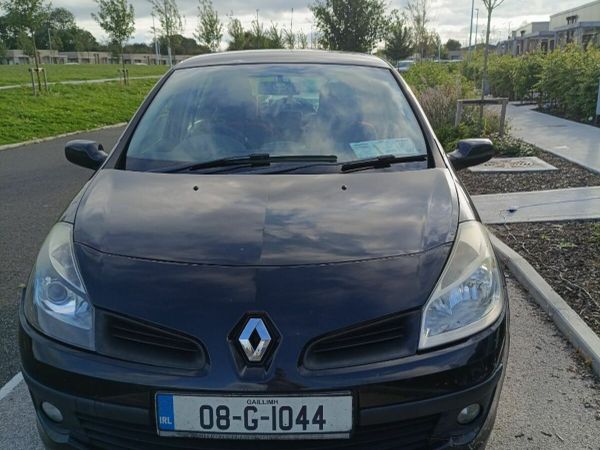Renault Clio Hatchback, Petrol, 2008, Black
