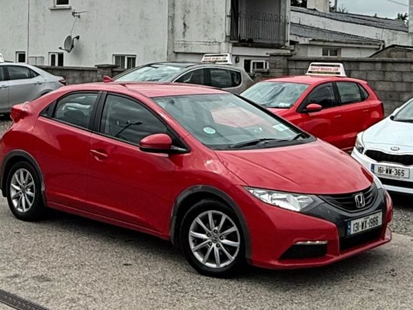 Honda Civic Hatchback, Petrol, 2013, Red