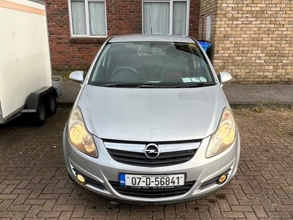 Opel Corsa Hatchback, Petrol, 2007, Silver
