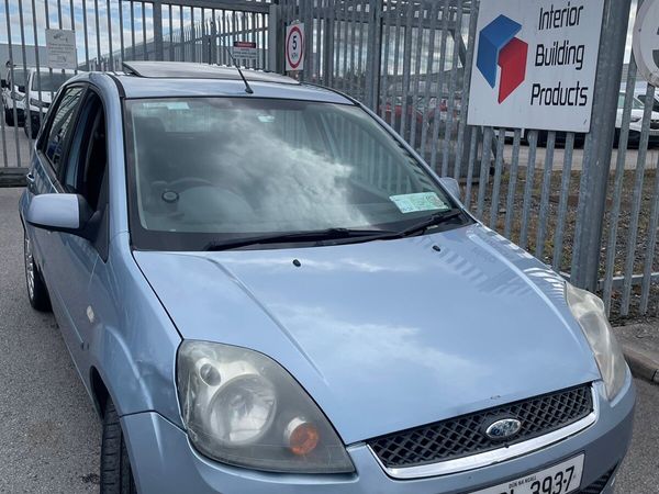 Ford Fiesta Hatchback, Petrol, 2007, Blue