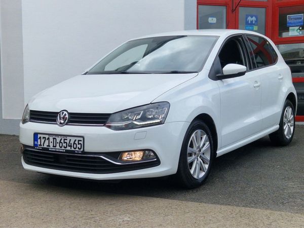 Volkswagen Polo Hatchback, Petrol, 2017, White