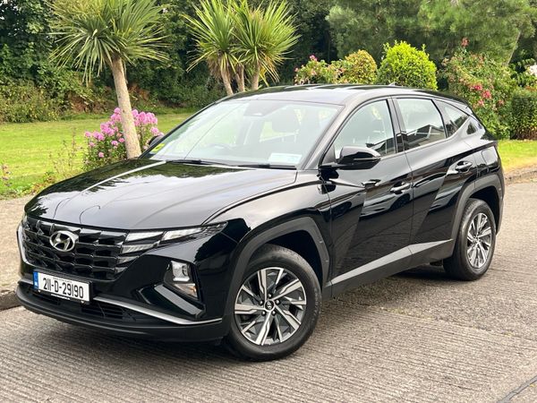 Hyundai Tucson SUV, Petrol Hybrid, 2021, Black
