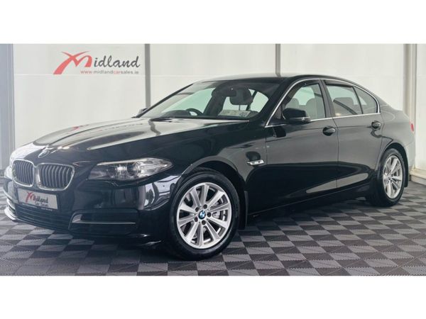 BMW 5-Series Saloon, Diesel, 2016, Black