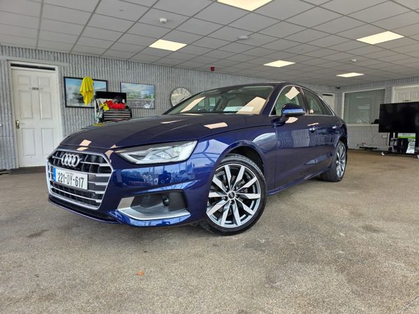 Audi A4 Saloon, Diesel, 2022, Blue