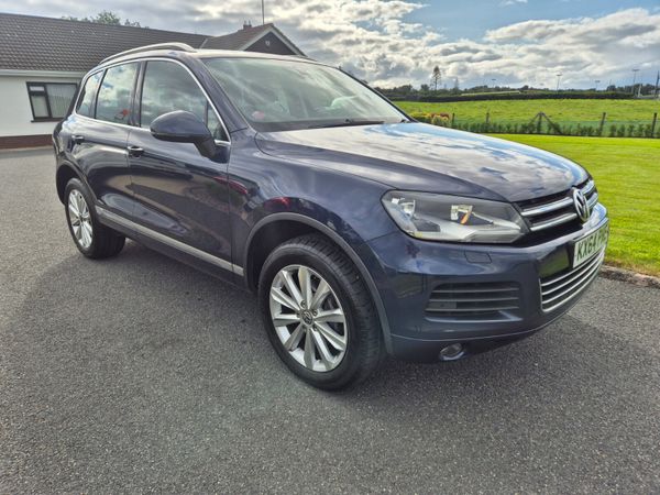 Volkswagen Touareg SUV, Diesel, 2014, Blue