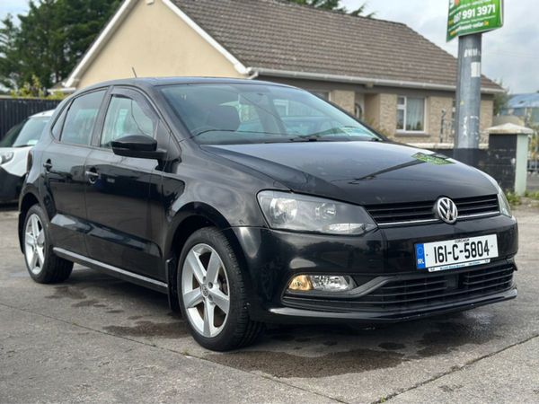 Volkswagen Polo Hatchback, Petrol, 2016, Black