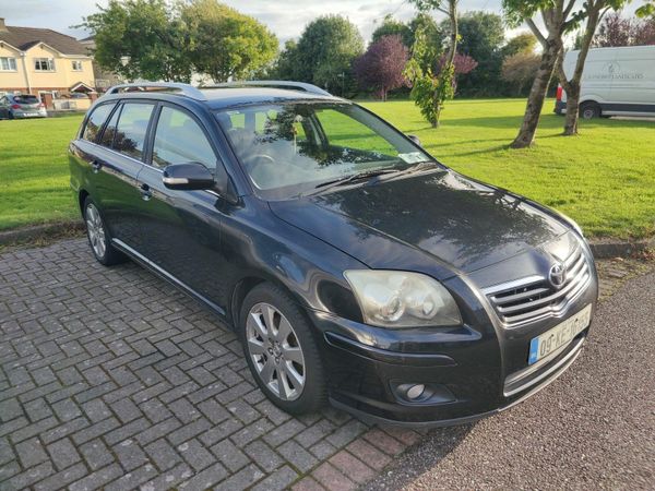 Toyota Avensis Estate, Diesel, 2009, Black