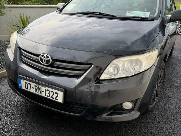 Toyota Corolla Saloon, Petrol, 2007, Black