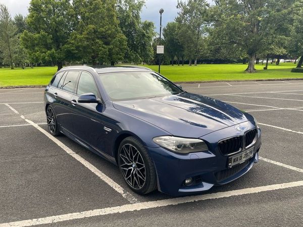 BMW 5-Series Estate, Diesel, 2016, Blue