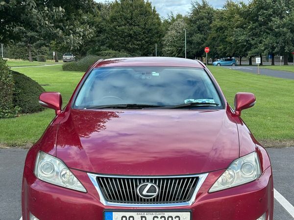 Lexus IS Saloon, Diesel, 2009, Red