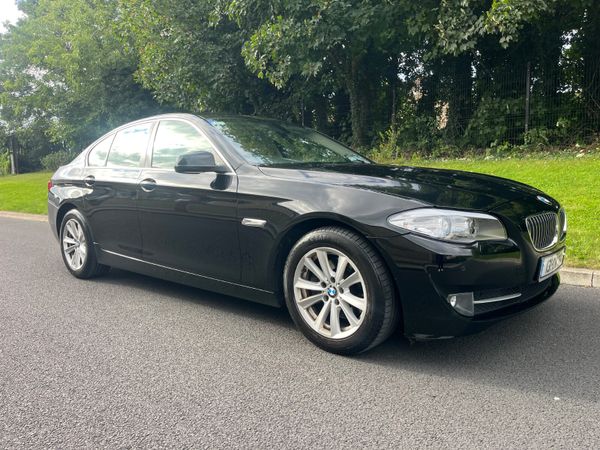 BMW 5-Series Saloon, Diesel, 2013, Black
